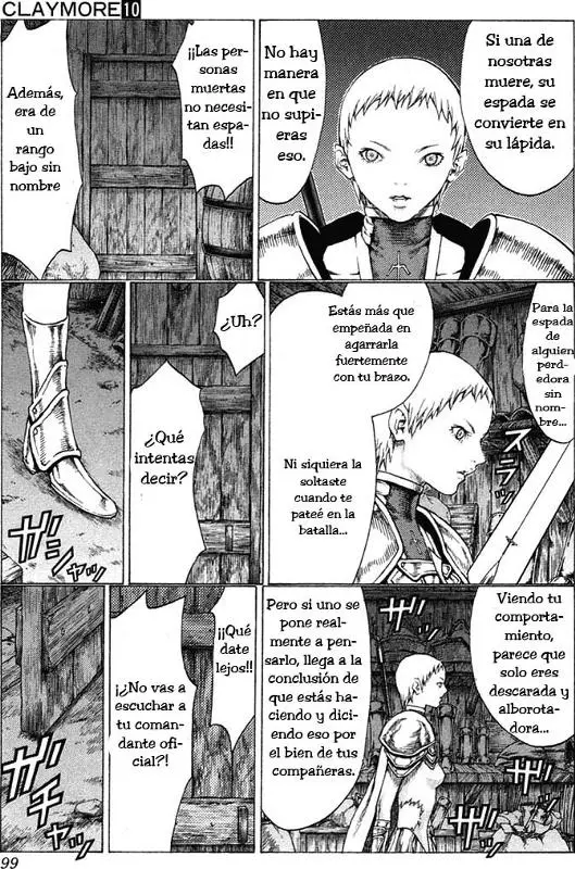 Claymore capítulo 54 página 28