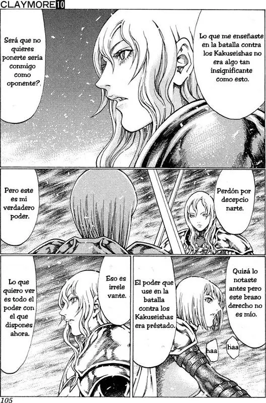 Claymore capítulo 55 página 3