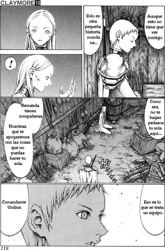 Claymore capítulo 55 página 17