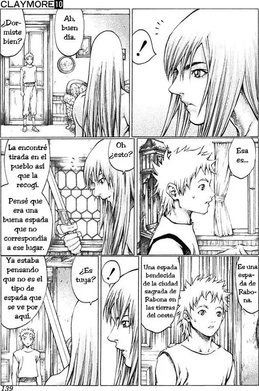 Claymore capítulo 56 página 4
