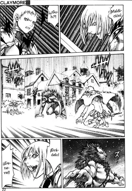 Claymore capítulo 58 página 11