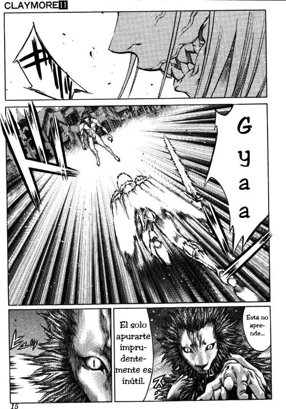Claymore capítulo 58 página 15