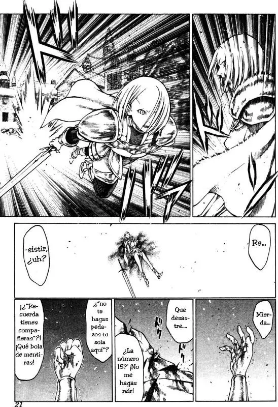 Claymore capítulo 58 página 21