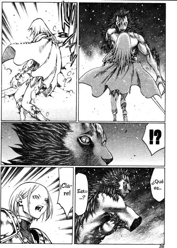 Claymore capítulo 58 página 35