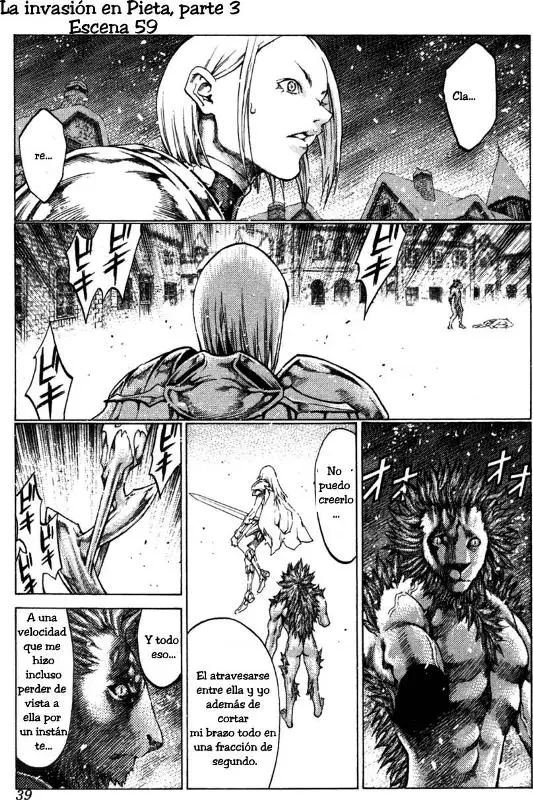 Claymore capítulo 59 página 1