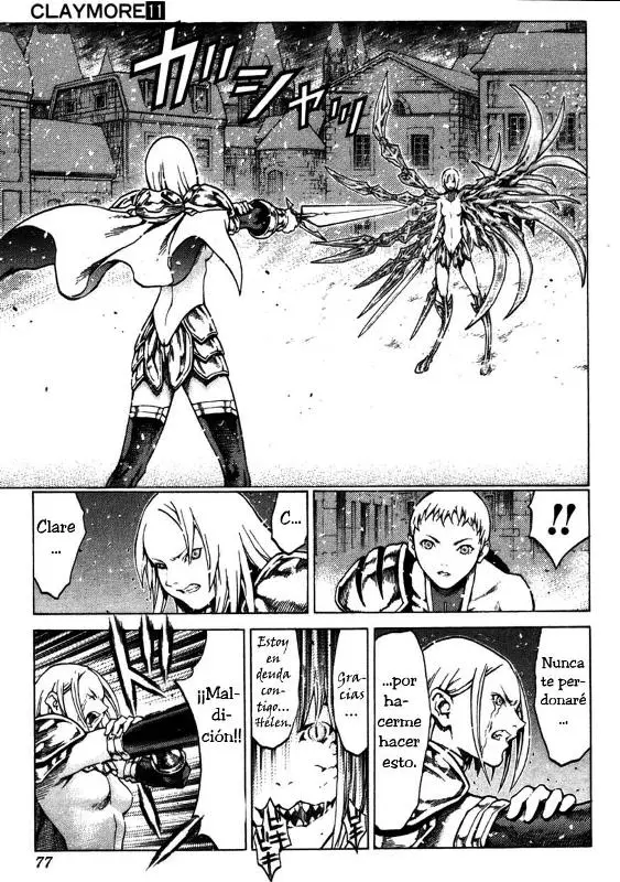 Claymore capítulo 60 página 7