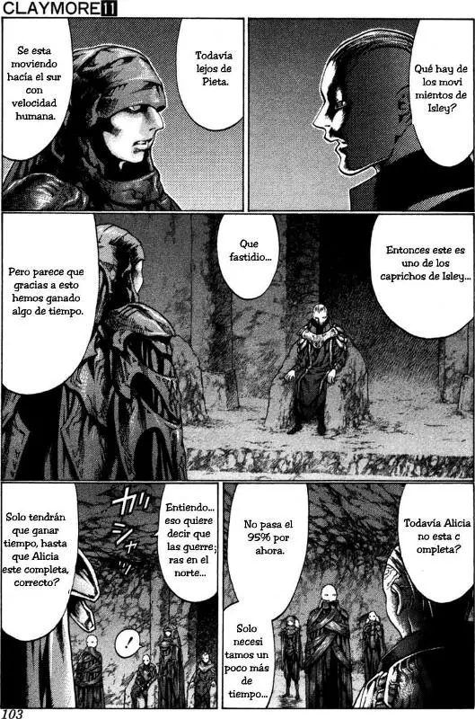 Claymore capítulo 61 página 9