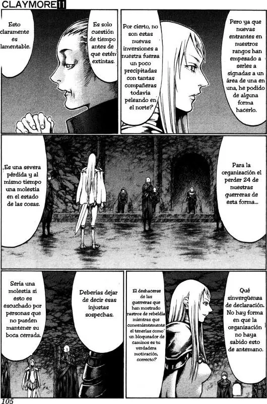 Claymore capítulo 61 página 11