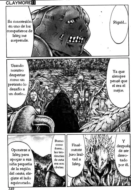 Claymore capítulo 62 página 22
