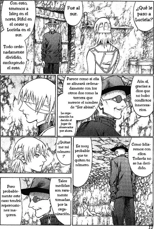 Claymore capítulo 64 página 9