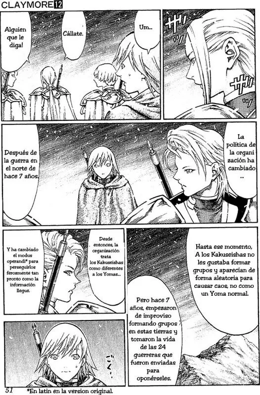 Claymore capítulo 65 página 12