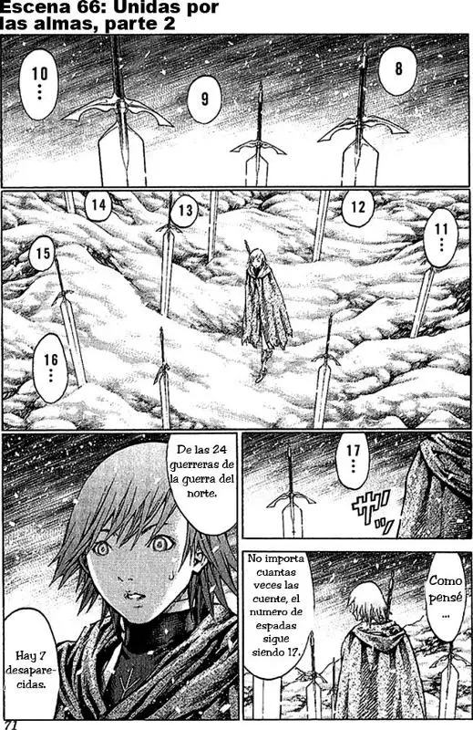 Claymore capítulo 66 página 1