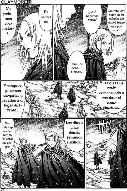 Claymore capítulo 66 página 4