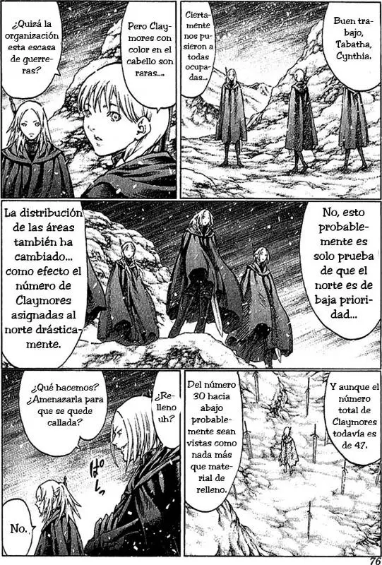 Claymore capítulo 66 página 5