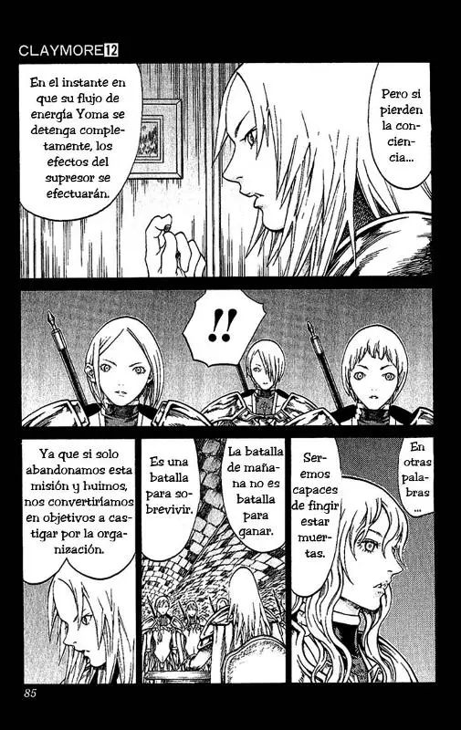 Claymore capítulo 66 página 14