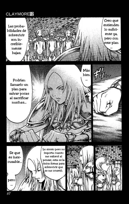 Claymore capítulo 66 página 16