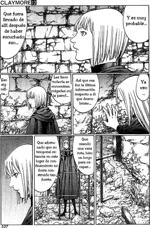 Claymore capítulo 67 página 4