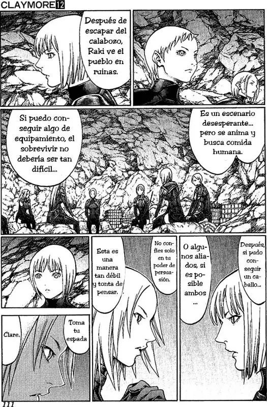 Claymore capítulo 67 página 8