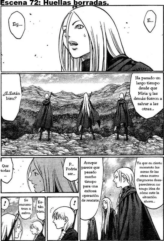 Claymore capítulo 72 página 1