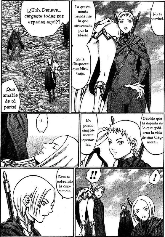 Claymore capítulo 72 página 5