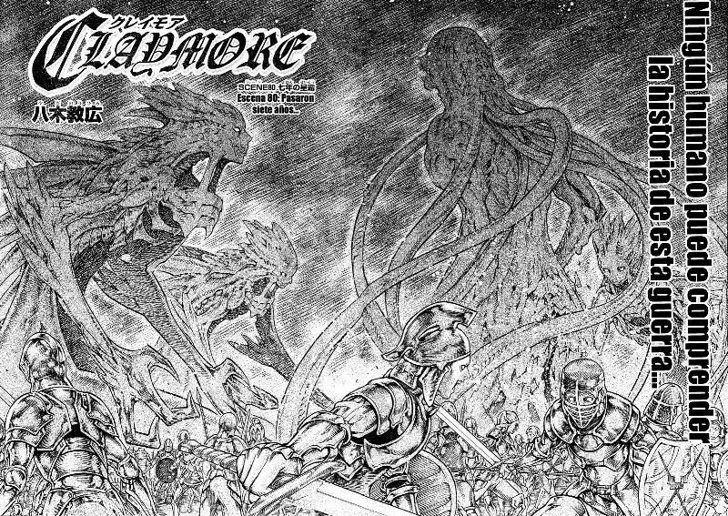 Claymore capítulo 80 página 3