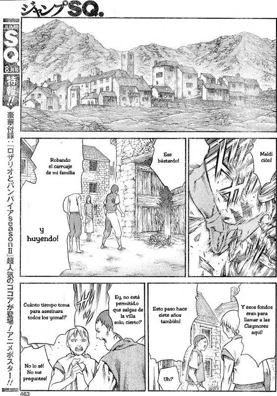 Claymore capítulo 80 página 19
