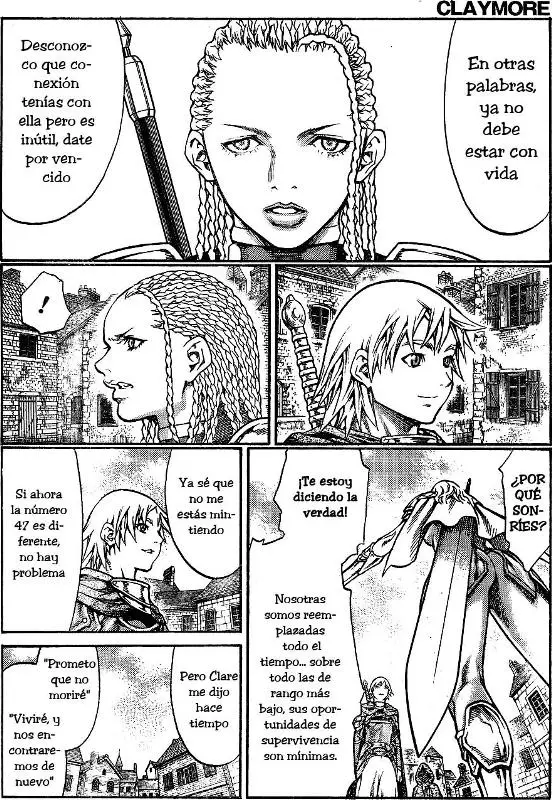 Claymore capítulo 81 página 18