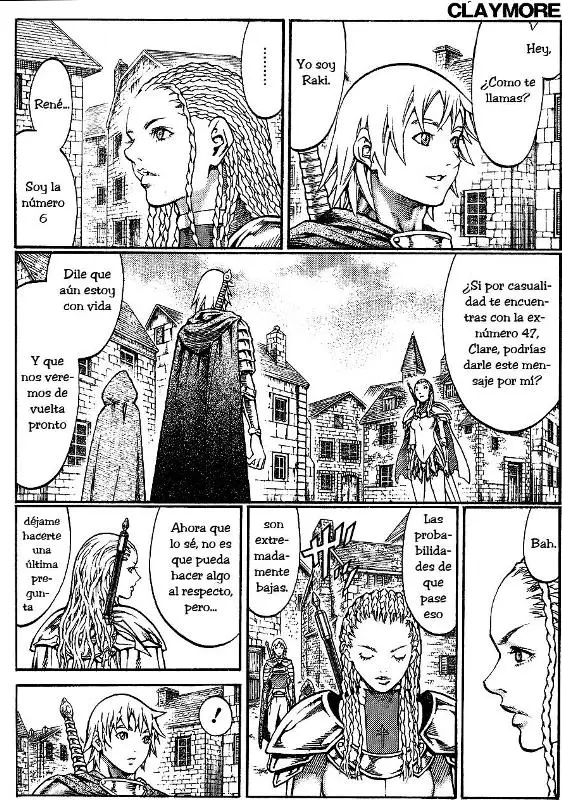 Claymore capítulo 81 página 20