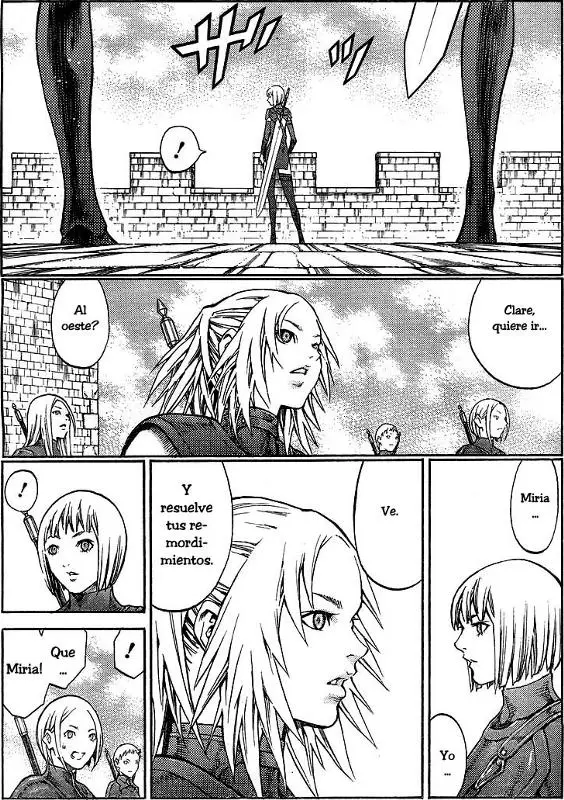 Claymore capítulo 82 página 17