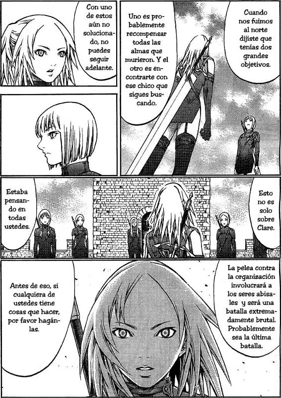 Claymore capítulo 82 página 18