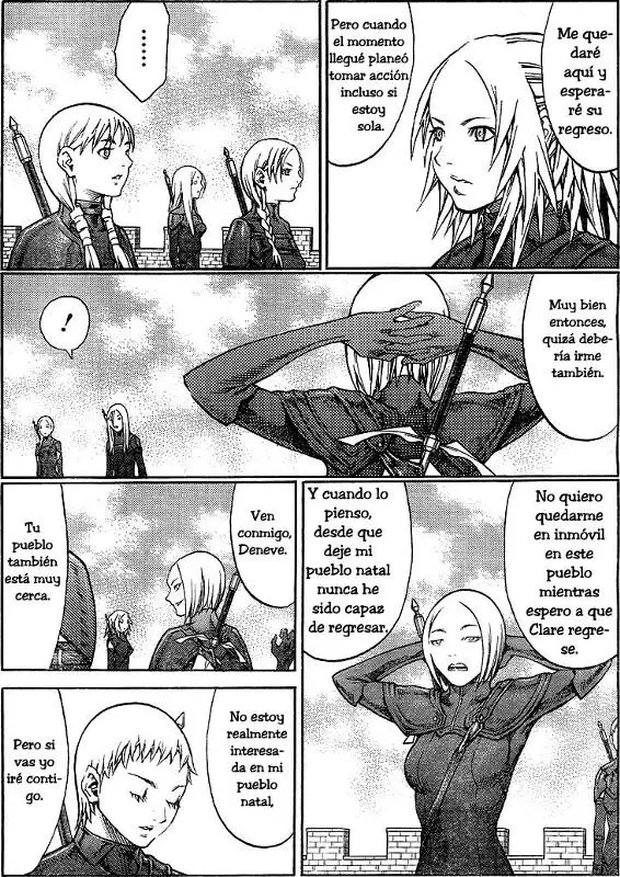Claymore capítulo 82 página 20