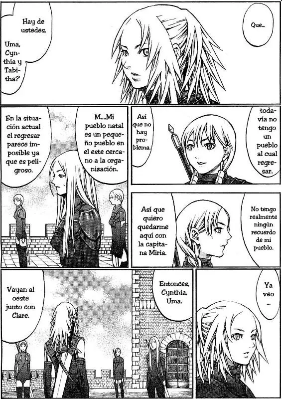 Claymore capítulo 82 página 21