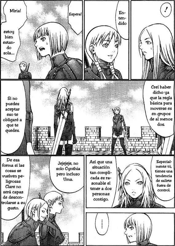 Claymore capítulo 82 página 22