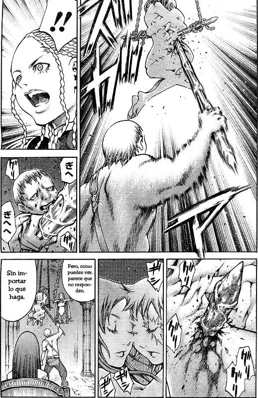 Claymore capítulo 82 página 28