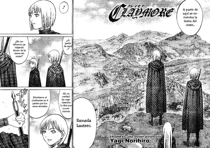 Claymore capítulo 83 página 2