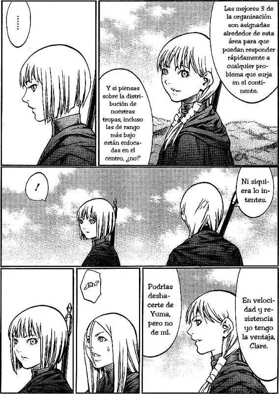 Claymore capítulo 83 página 4