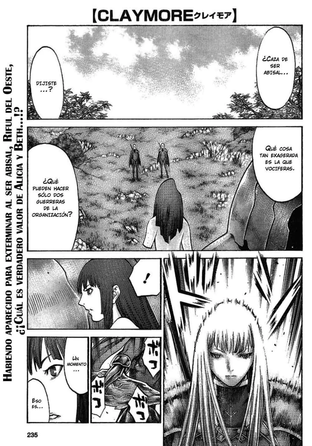 Claymore capítulo 94 página 3