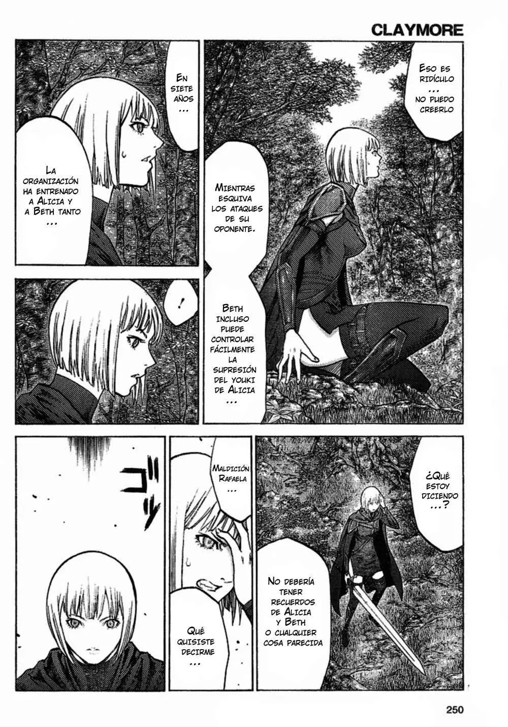 Claymore capítulo 94 página 17