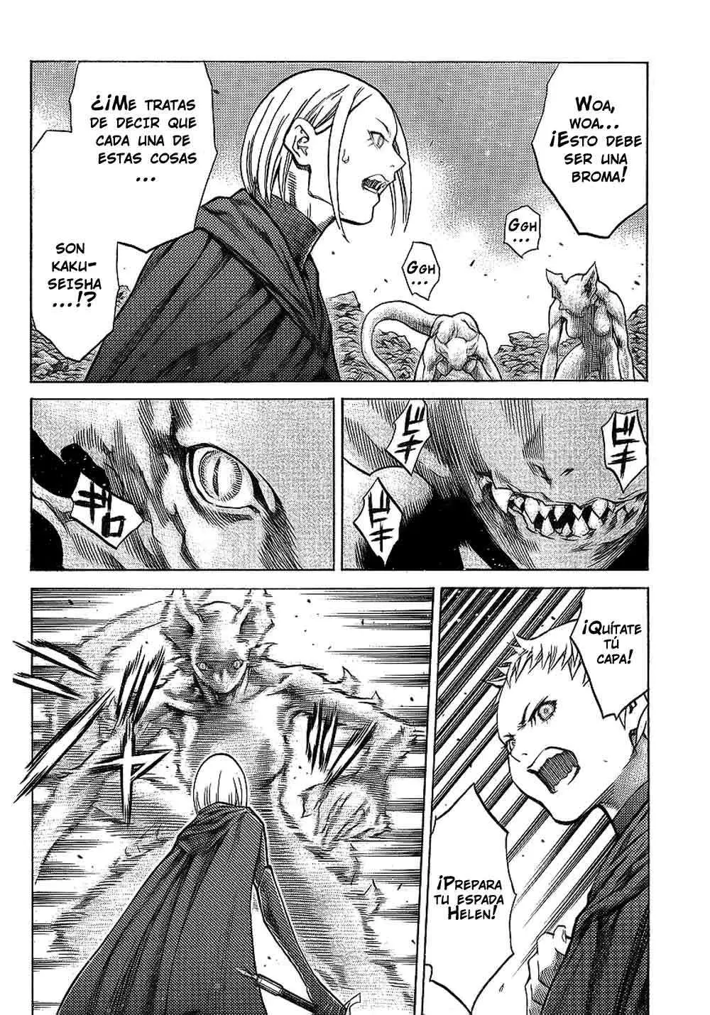 Claymore capítulo 95 página 4