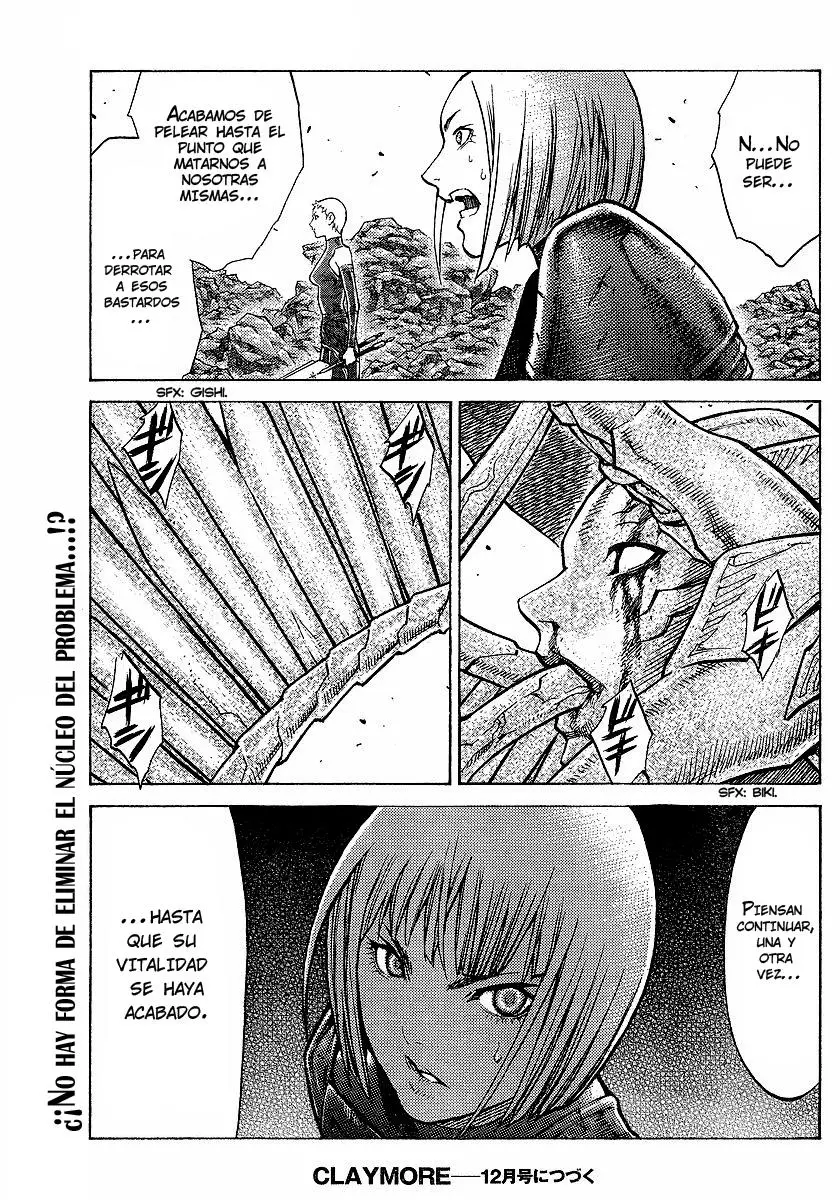 Claymore capítulo 96 página 28