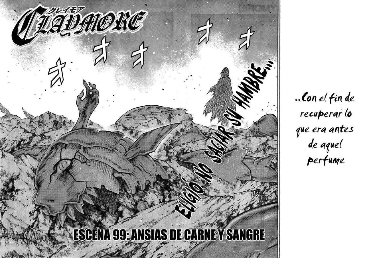 Claymore capítulo 99 página 3