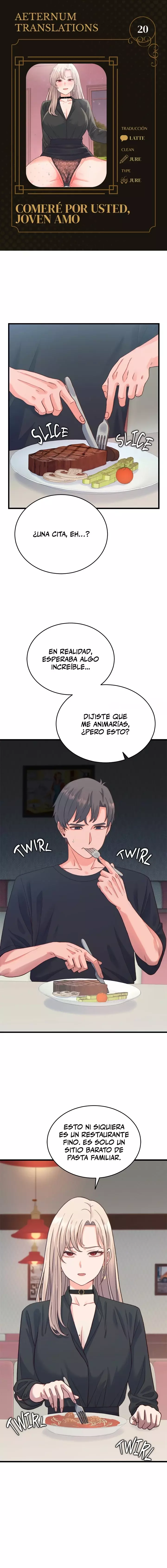 Comere Por Usted, Joven Amo capítulo 20 página 1