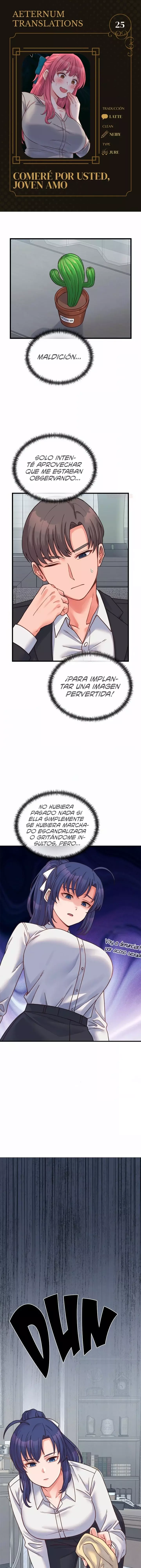Comere Por Usted, Joven Amo capítulo 25 página 1