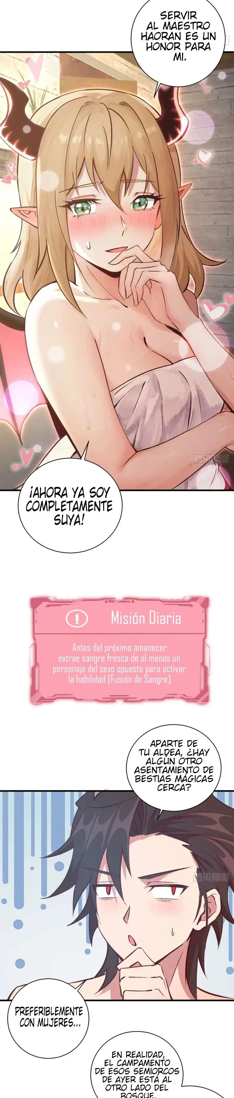 Conquistare El Mundo Con Mi Harem capítulo 14 página 14