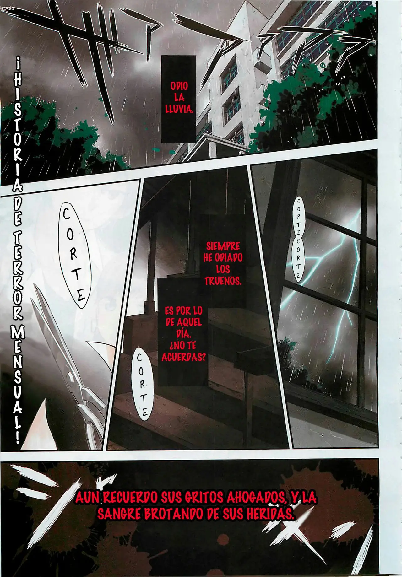 Corpse Party: Musume capítulo 1 página 1