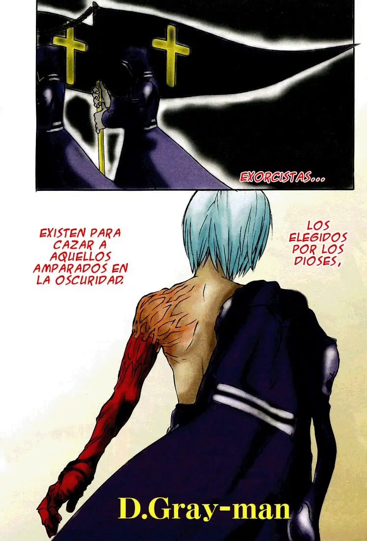D.Gray-man capítulo 1 página 3