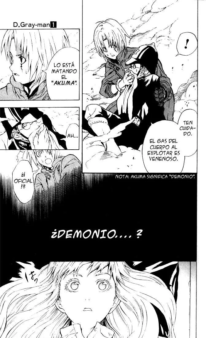 D.Gray-man capítulo 1 página 16