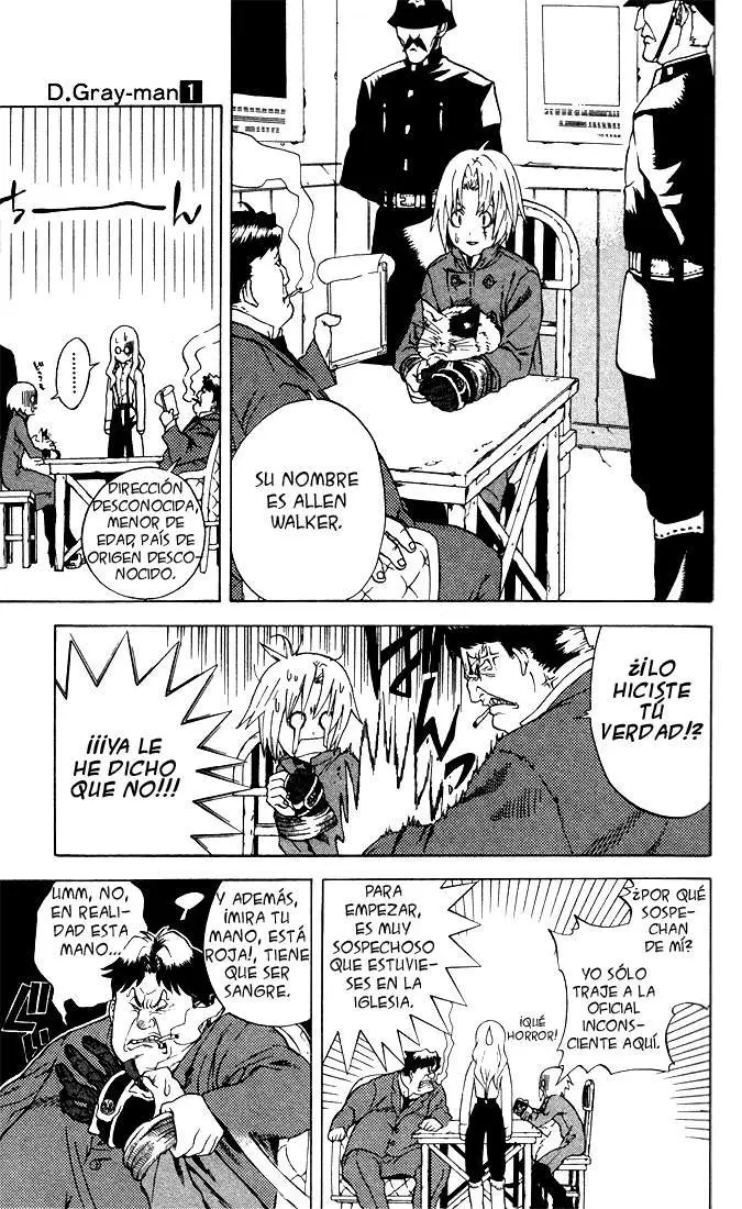D.Gray-man capítulo 1 página 18