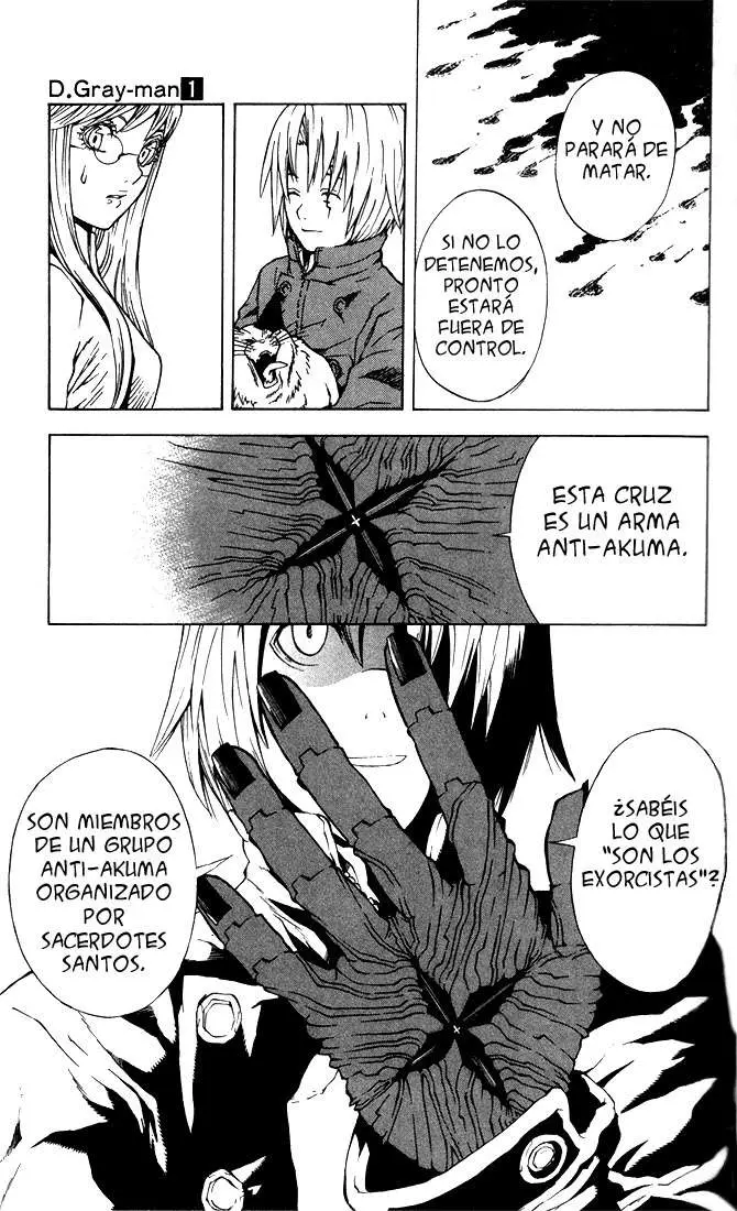 D.Gray-man capítulo 1 página 22