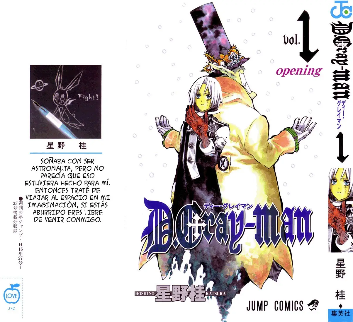 D.Gray-man capítulo 1 página 59